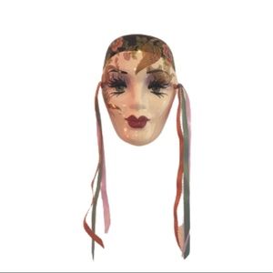 Decorative face mask by Kathleen H Thomas
